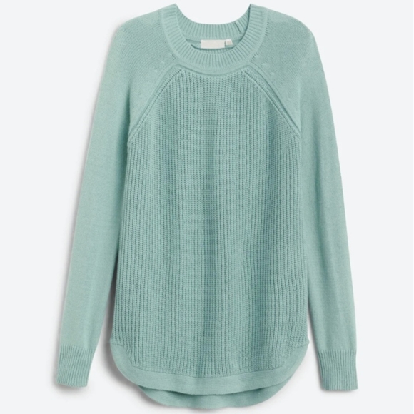 Rowca Cotton Blend Crew Neck Sweater - Picture 1 of 1